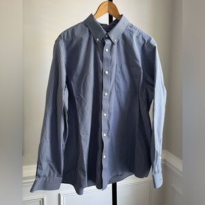 Eddie Bauer men’s striped Buttondown shirt XL